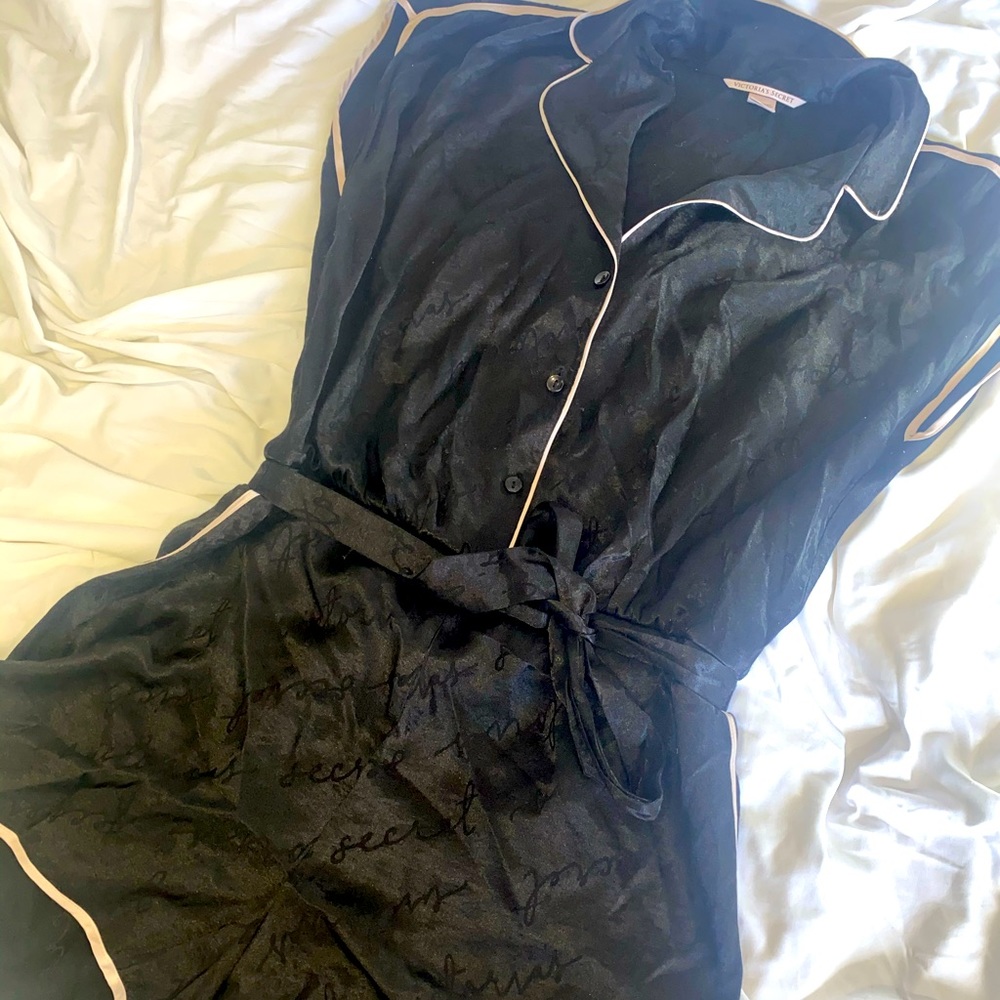 VICTORIA’S SECRET Silky Romper PJs